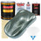 Steel Gray Metallic - Urethane Basecoat with Premium Clearcoat Auto Paint (Complete Fast Gallon Paint Kit) Professional High Gloss Automotive Coating