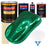 Rally Green Metallic - Urethane Basecoat with Clearcoat Auto Paint - Complete Slow Gallon Paint Kit - Professional Gloss Automotive Car Truck Coating
