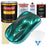 Dark Teal Metallic - Urethane Basecoat with Premium Clearcoat Auto Paint (Complete Medium Gallon Paint Kit) Professional High Gloss Automotive Coating