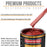 Firethorn Red Pearl - Urethane Basecoat with Clearcoat Auto Paint - Complete Fast Gallon Paint Kit - Professional Gloss Automotive Car Truck Coating