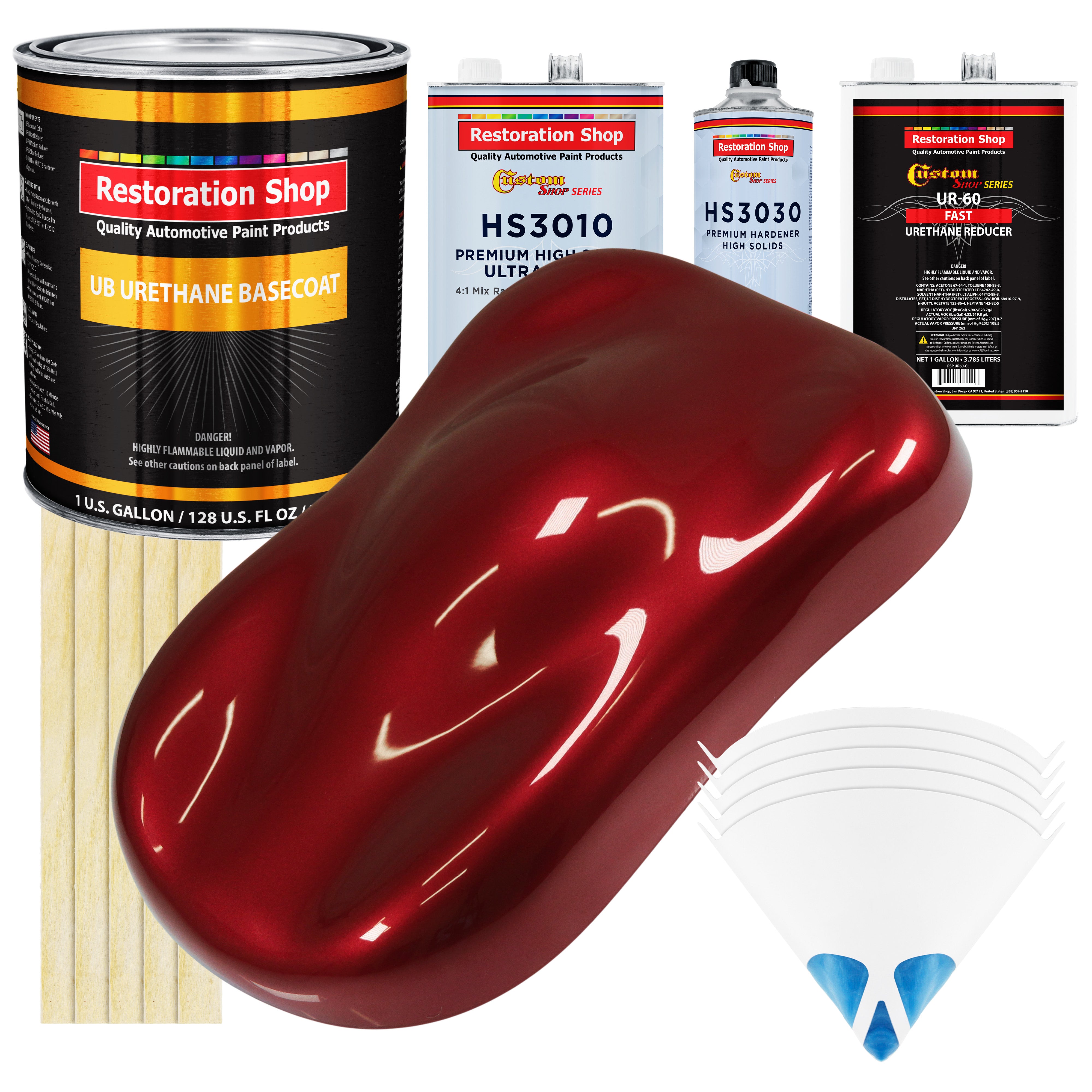 Urethane Basecoat Paint - Fire Red Pearl – TCP Global