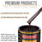 Black Cherry Pearl - Urethane Basecoat with Clearcoat Auto Paint - Complete Fast Gallon Paint Kit - Professional Gloss Automotive Car Truck Coating