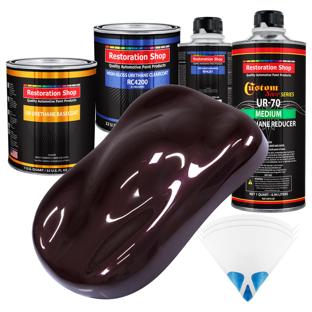 Black Cherry Pearl Urethane Basecoat Quart Kit — TCP Global