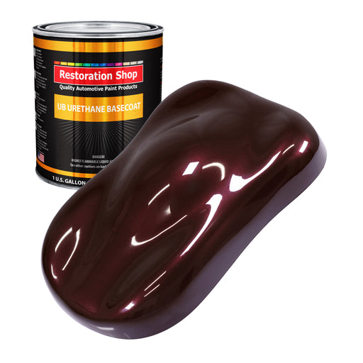 Molten Red Metallic - Urethane Basecoat Auto Paint - Gallon Paint Color Only - Professional High Gloss Automotive, Car, Truck Coating