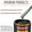 Fathom Green Firemist - Urethane Basecoat with Clearcoat Auto Paint (Complete Medium Quart Paint Kit) Professional Gloss Automotive Car Truck Coating