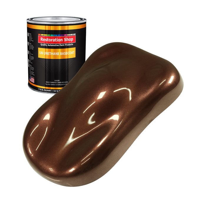 Saddle Brown Firemist - Urethane Basecoat Auto Paint - Quart Paint Color Only - Professional High Gloss Automotive, Car, Truck Coating