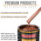 Whole Earth Brown Firemist - Urethane Basecoat with Premium Clearcoat Auto Paint - Complete Medium Gallon Paint Kit - Professional Automotive Coating