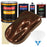 Whole Earth Brown Firemist - Urethane Basecoat with Clearcoat Auto Paint (Complete Medium Gallon Paint Kit) Professional Automotive Car Truck Coating