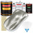 Brilliant Silver Firemist Urethane Basecoat with European Clearcoat Auto Paint - Complete Gallon Paint Color Kit - Automotive Refinish Coating