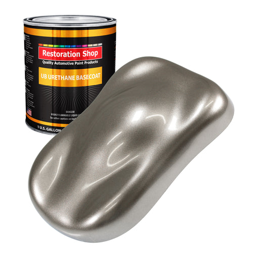 Firemist Pewter Silver - Urethane Basecoat Auto Paint - Gallon Paint Color Only - Professional High Gloss Automotive, Car, Truck Coating