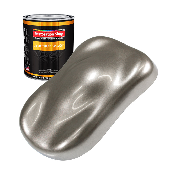 Firemist Pewter Silver - Urethane Basecoat Auto Paint - Quart Paint Color Only - Professional High Gloss Automotive, Car, Truck Coating