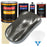 Charcoal Gray Firemist - Urethane Basecoat with Clearcoat Auto Paint (Complete Slow Gallon Paint Kit) Professional Gloss Automotive Car Truck Coating