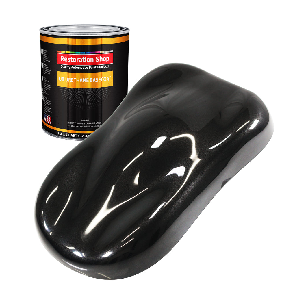 Black Diamond Firemist - Urethane Basecoat Auto Paint - Quart Paint Color Only - Professional High Gloss Automotive, Car, Truck Coating