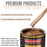 Bronze Firemist - Urethane Basecoat with Clearcoat Auto Paint (Complete Fast Gallon Paint Kit) Professional High Gloss Automotive Car Truck Coating