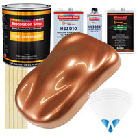 Bronze Firemist - Urethane Basecoat with Premium Clearcoat Auto Paint - Complete Medium Gallon Paint Kit - Professional High Gloss Automotive Coating