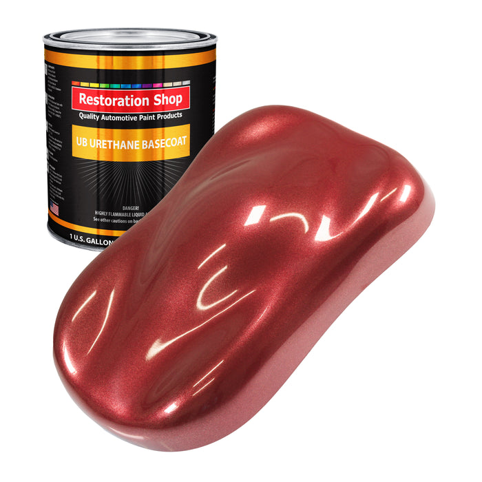 Firemist Red - Urethane Basecoat Auto Paint - Gallon Paint Color Only - Professional High Gloss Automotive, Car, Truck Coating