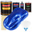 Cobalt Blue Firemist - Urethane Basecoat with Clearcoat Auto Paint (Complete Medium Gallon Paint Kit) Professional Gloss Automotive Car Truck Coating