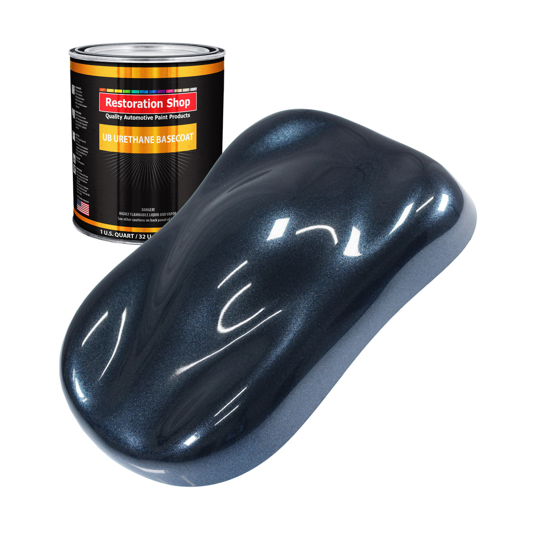 Neptune Blue Firemist - Urethane Basecoat Auto Paint - Quart Paint Color Only - Professional High Gloss Automotive, Car, Truck Coating