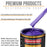 Firemist Purple - Urethane Basecoat with Clearcoat Auto Paint (Complete Fast Gallon Paint Kit) Professional High Gloss Automotive Car Truck Coating