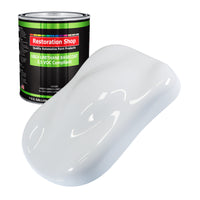 Winter White - LOW VOC Urethane Basecoat Auto Paint - Gallon Paint Color Only - Professional High Gloss Automotive, Car, Truck Refinish Coating