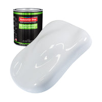 Winter White - LOW VOC Urethane Basecoat Auto Paint - Quart Paint Color Only - Professional High Gloss Automotive Coating