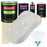 Linen White - LOW VOC Urethane Basecoat with Clearcoat Auto Paint - Complete Slow Gallon Paint Kit - Professional High Gloss Automotive Coating