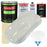 Arctic White - LOW VOC Urethane Basecoat with Premium Clearcoat Auto Paint (Complete Slow Gallon Paint Kit) Professional High Gloss Automotive Coating