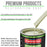 Grand Prix White - LOW VOC Urethane Basecoat Auto Paint - Quart Paint Color Only - Professional High Gloss Automotive Coating
