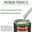 Spinnaker White - LOW VOC Urethane Basecoat Auto Paint - Quart Paint Color Only - Professional High Gloss Automotive Coating