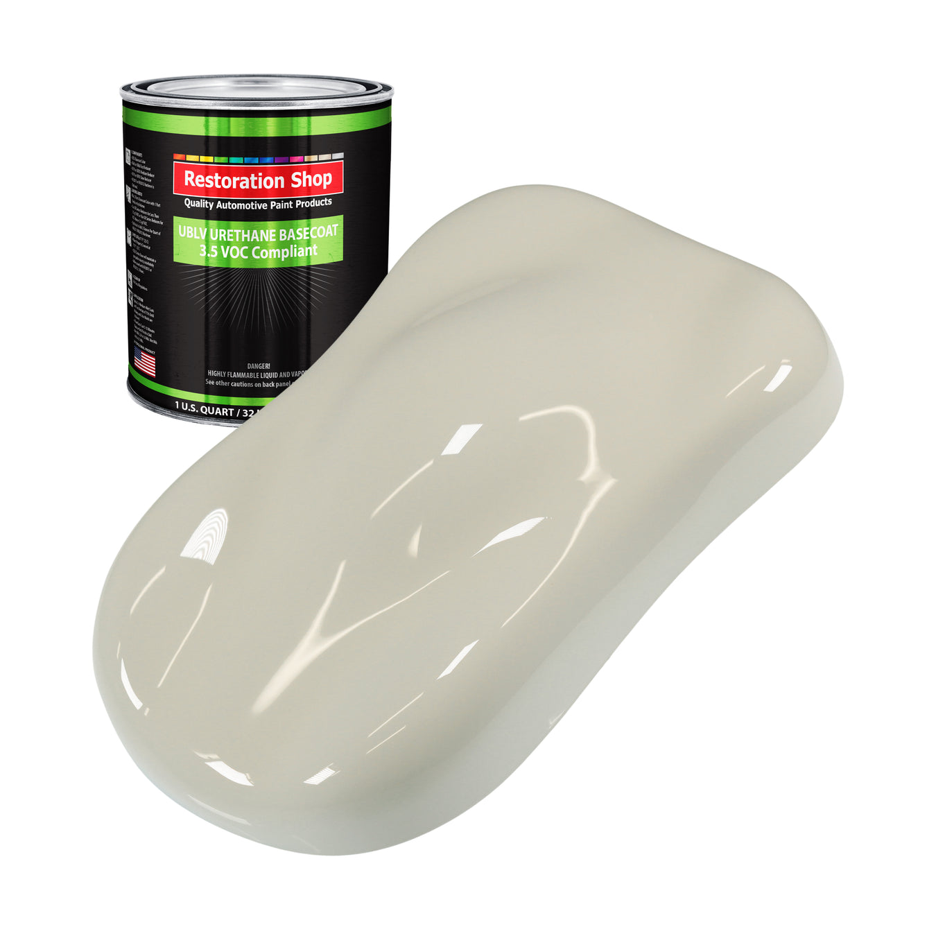 Urethane Basecoat Paint Low VOC - Spinnaker White