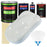 Cameo White - LOW VOC Urethane Basecoat with Clearcoat Auto Paint - Complete Medium Gallon Paint Kit - Professional High Gloss Automotive Coating
