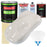 Oxford White - LOW VOC Urethane Basecoat with Premium Clearcoat Auto Paint - Complete Medium Gallon Paint Kit - Professional Gloss Automotive Coating