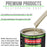 Olympic White - LOW VOC Urethane Basecoat with Clearcoat Auto Paint - Complete Slow Gallon Paint Kit - Professional High Gloss Automotive Coating