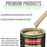 Ivory - LOW VOC Urethane Basecoat Auto Paint - Quart Paint Color Only - Professional High Gloss Automotive Coating