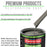 Dove Gray - LOW VOC Urethane Basecoat Auto Paint - Quart Paint Color Only - Professional High Gloss Automotive Coating