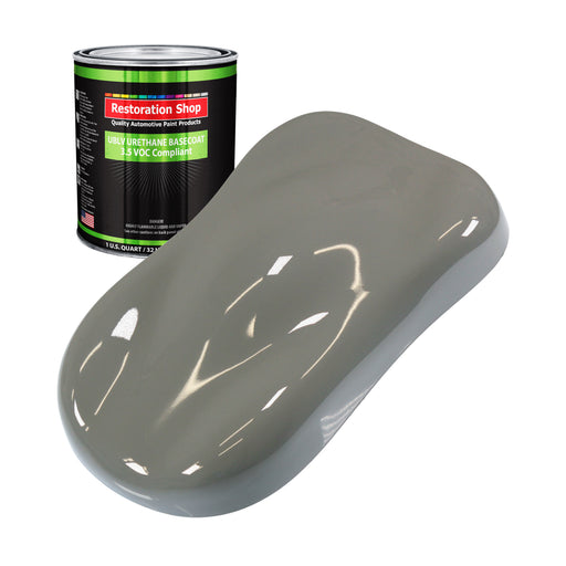 Dove Gray - LOW VOC Urethane Basecoat Auto Paint - Quart Paint Color Only - Professional High Gloss Automotive Coating