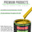Electric Yellow - LOW VOC Urethane Basecoat with Clearcoat Auto Paint - Complete Fast Gallon Paint Kit - Professional High Gloss Automotive Coating