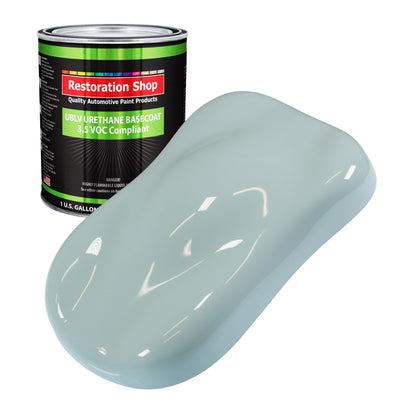 Diamond Blue - LOW VOC Urethane Basecoat Auto Paint - Gallon Paint Color Only - Professional High Gloss Automotive, Car, Truck Refinish Coating