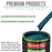 Transport Blue - LOW VOC Urethane Basecoat with Premium Clearcoat Auto Paint - Complete Slow Gallon Paint Kit - Professional Gloss Automotive Coating