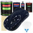 Midnight Blue - LOW VOC Urethane Basecoat with Clearcoat Auto Paint - Complete Medium Gallon Paint Kit - Professional High Gloss Automotive Coating