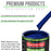 Marine Blue - LOW VOC Urethane Basecoat with Clearcoat Auto Paint - Complete Slow Gallon Paint Kit - Professional High Gloss Automotive Coating