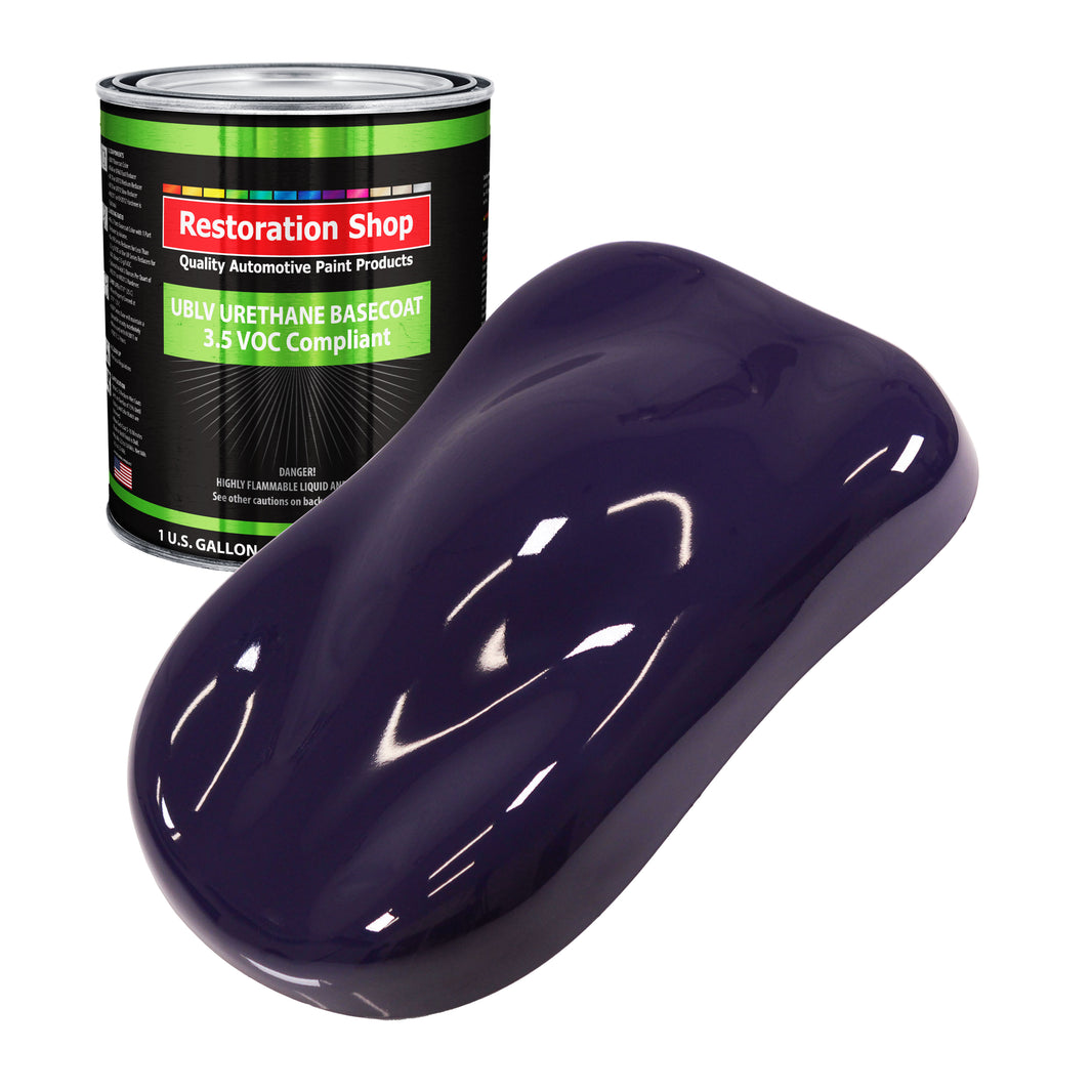 Majestic Purple - LOW VOC Urethane Basecoat Auto Paint - Gallon Paint Color Only - Professional High Gloss Automotive, Car, Truck Refinish Coating