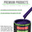 Mystical Purple - LOW VOC Urethane Basecoat with Clearcoat Auto Paint - Complete Medium Quart Paint Kit - Professional High Gloss Automotive Coating