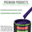 Mystical Purple - LOW VOC Urethane Basecoat Auto Paint - Quart Paint Color Only - Professional High Gloss Automotive Coating