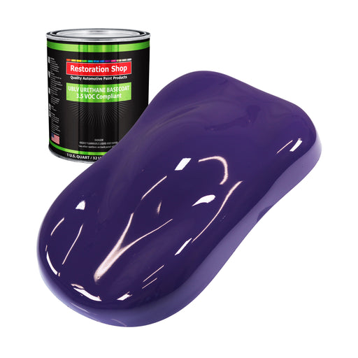 Mystical Purple - LOW VOC Urethane Basecoat Auto Paint - Quart Paint Color Only - Professional High Gloss Automotive Coating