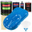Coastal Highway Blue - LOW VOC Urethane Basecoat with Clearcoat Auto Paint (Complete Fast Gallon Paint Kit) Professional High Gloss Automotive Coating