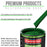 Emerald Green - LOW VOC Urethane Basecoat with Clearcoat Auto Paint - Complete Medium Gallon Paint Kit - Professional High Gloss Automotive Coating
