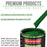 Emerald Green - LOW VOC Urethane Basecoat with Clearcoat Auto Paint - Complete Medium Quart Paint Kit - Professional High Gloss Automotive Coating