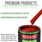Graphic Red - LOW VOC Urethane Basecoat Auto Paint - Quart Paint Color Only - Professional High Gloss Automotive Coating