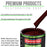 Carmine Red - LOW VOC Urethane Basecoat Auto Paint - Quart Paint Color Only - Professional High Gloss Automotive Coating
